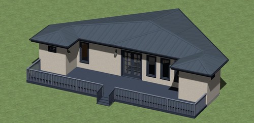 Wing style house plans - house, 600